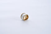Golden Salerno Set Of 4 Napkin Rings